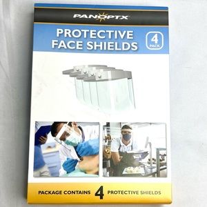 Panoptx Protective Face Shield 4pc Box.